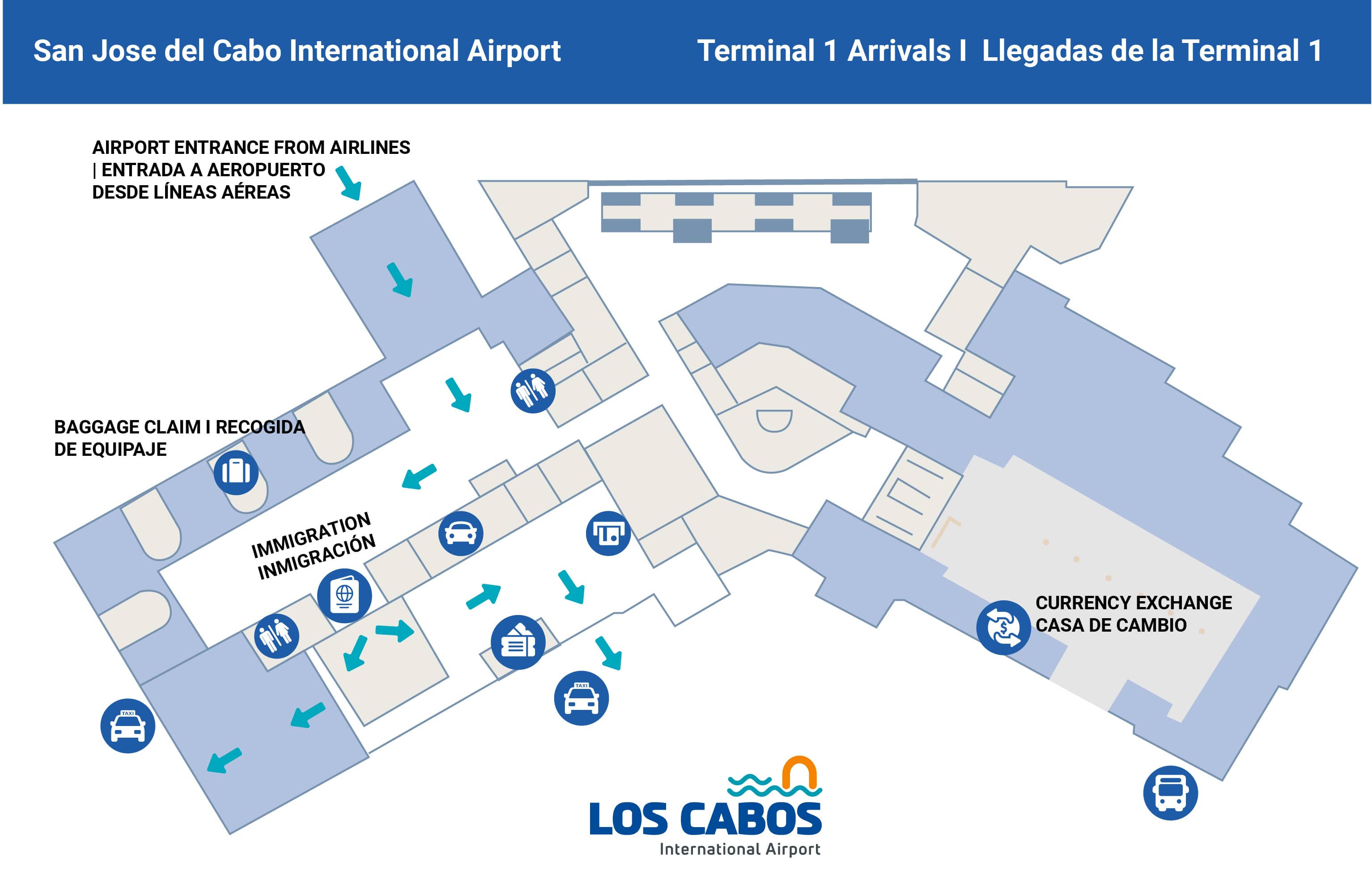 Maps Cabos Airport Airport Los Cabos Sjd